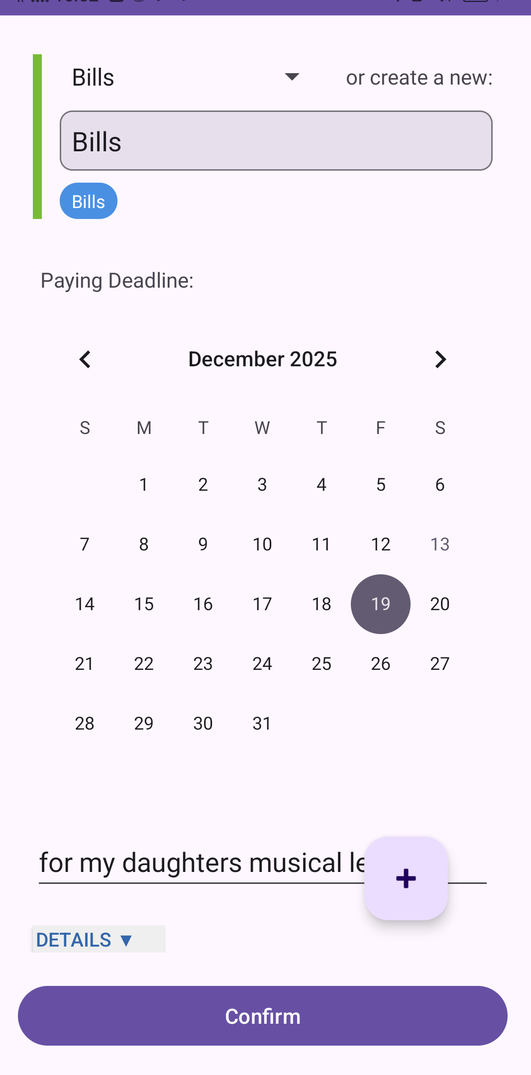Urgent tasks with notifications